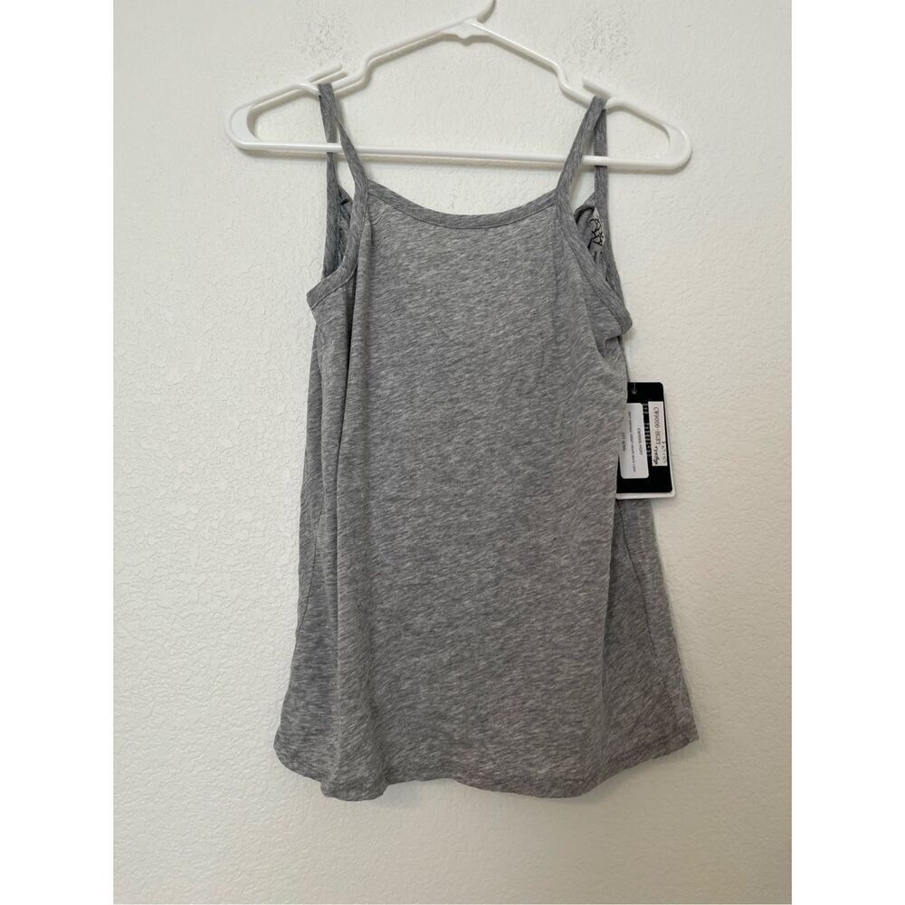 Chaser Vintage Jersey Drape Back Tank Cami  NEW NWT